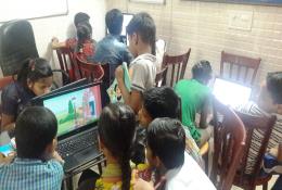 Computer class at Gurgaon centre-Img 2