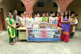 Addition of new books to Pragyata's library