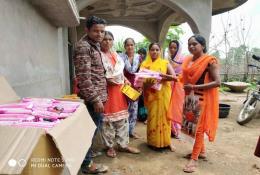 Sanitary pads distribution at Jharkhand - image 2