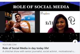 Role of Social Media- Online session